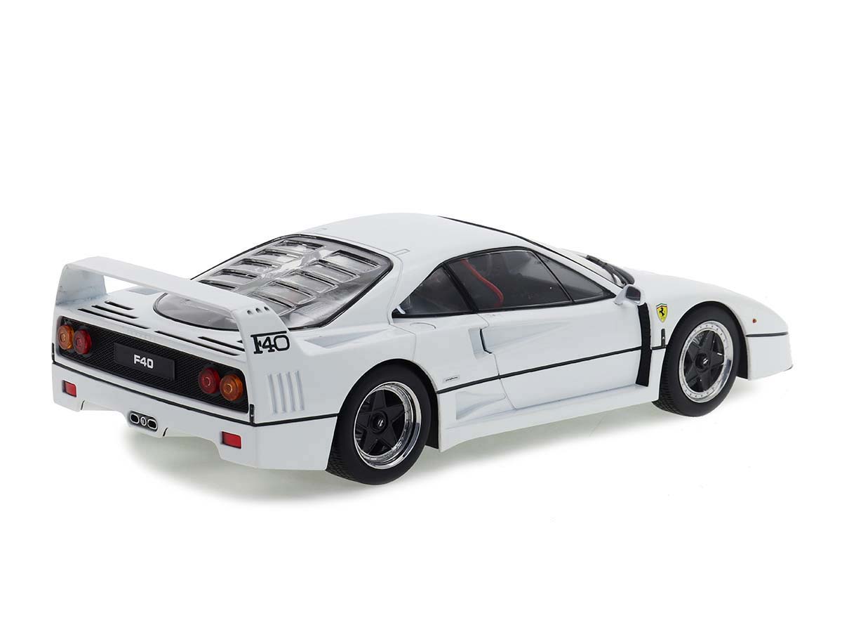 Ferrari F40 1987 Sultão de Brunei 1:18 KK-Scale Branco - 19 anos
