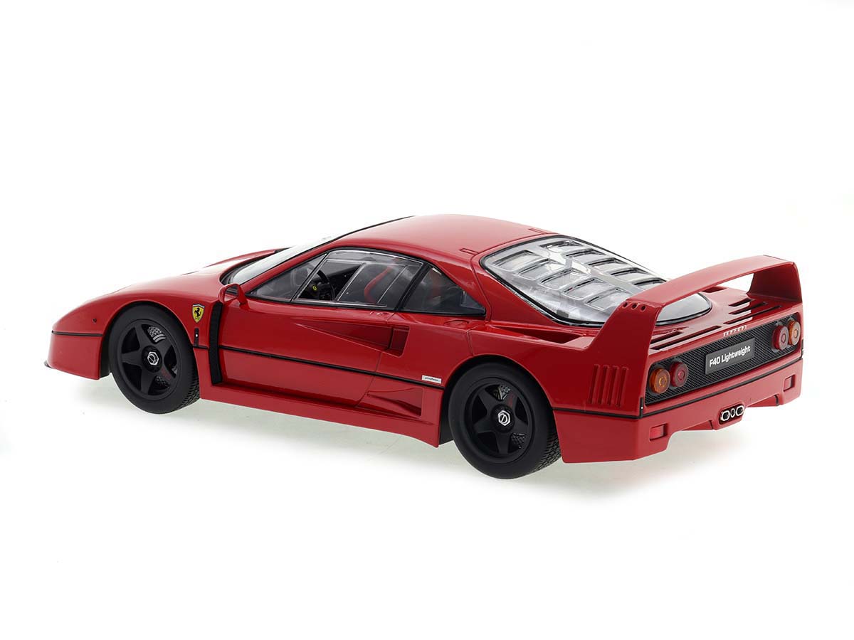 Ferrari F40 Lightweight 1990 1:18 KK-Scale Vermelho - 20 anos