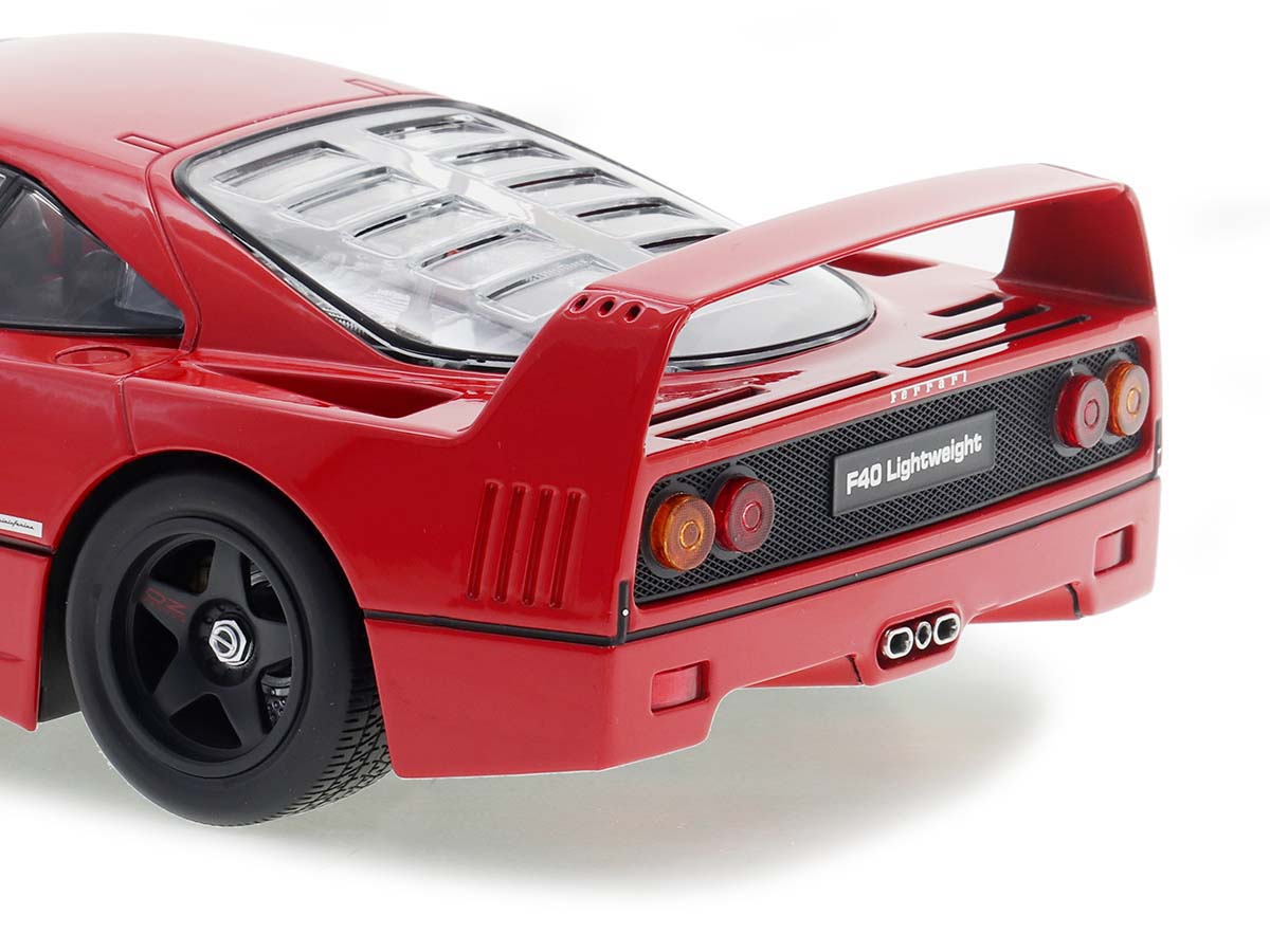 KK-Scale 1/18 フェラーリ F40 ライトウェイト 1990 レッド