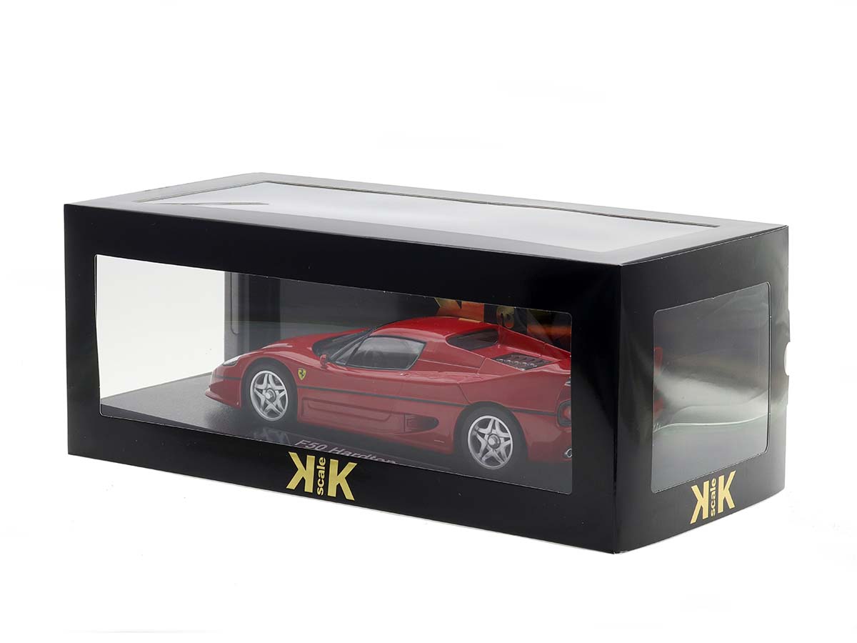 KK-SCALE 1/18 フェラーリ F50 ハードトップ 1995 ブラック Ferrari F50 Hardtop 1995 1:18 KK-Scale Vermelho - 20 anos! Loja on