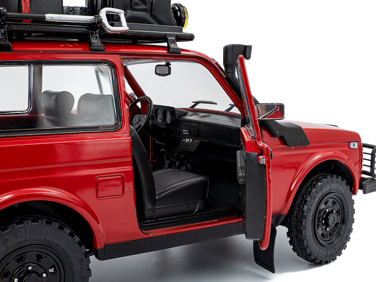 1/18 ラーダ ニーヴァ V LADA 1980 レッド ソリド製ダイキャスト Lada Niva 1980 1:18 Solido Vermelho - 20 anos! Loja on-line de