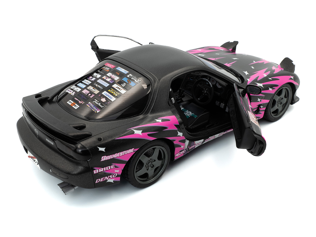 Mazda RX7 FD3RS Solido Works Itasha Club Pink 1999 1:18 Solido - 20 ...