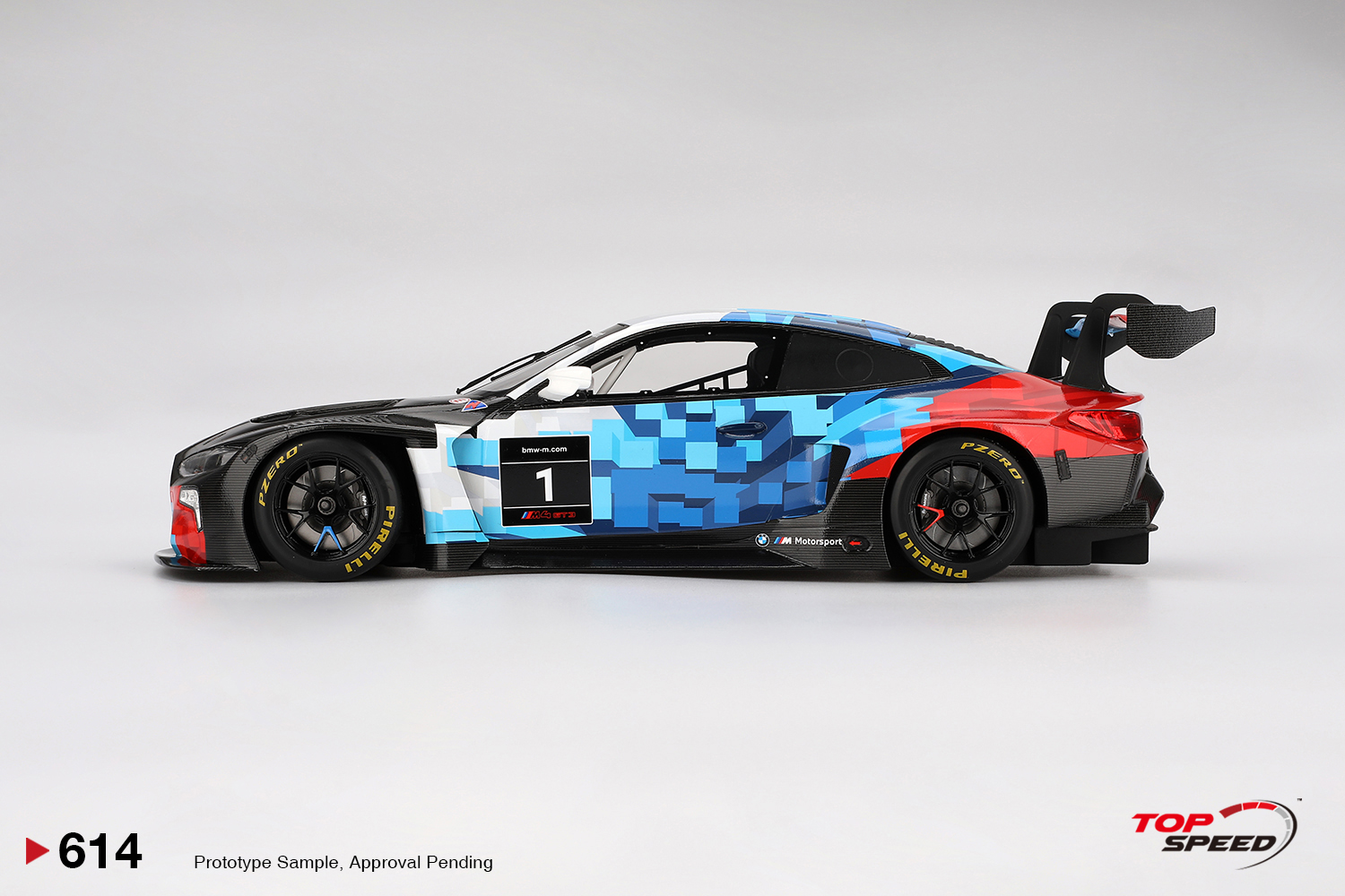 紗*年様 MINI GT  M4 GT3 2021 Presentatio BMW M4 GT3 EVO Presentation 1:18 TopSpeed - 20 anos! Loja on-line