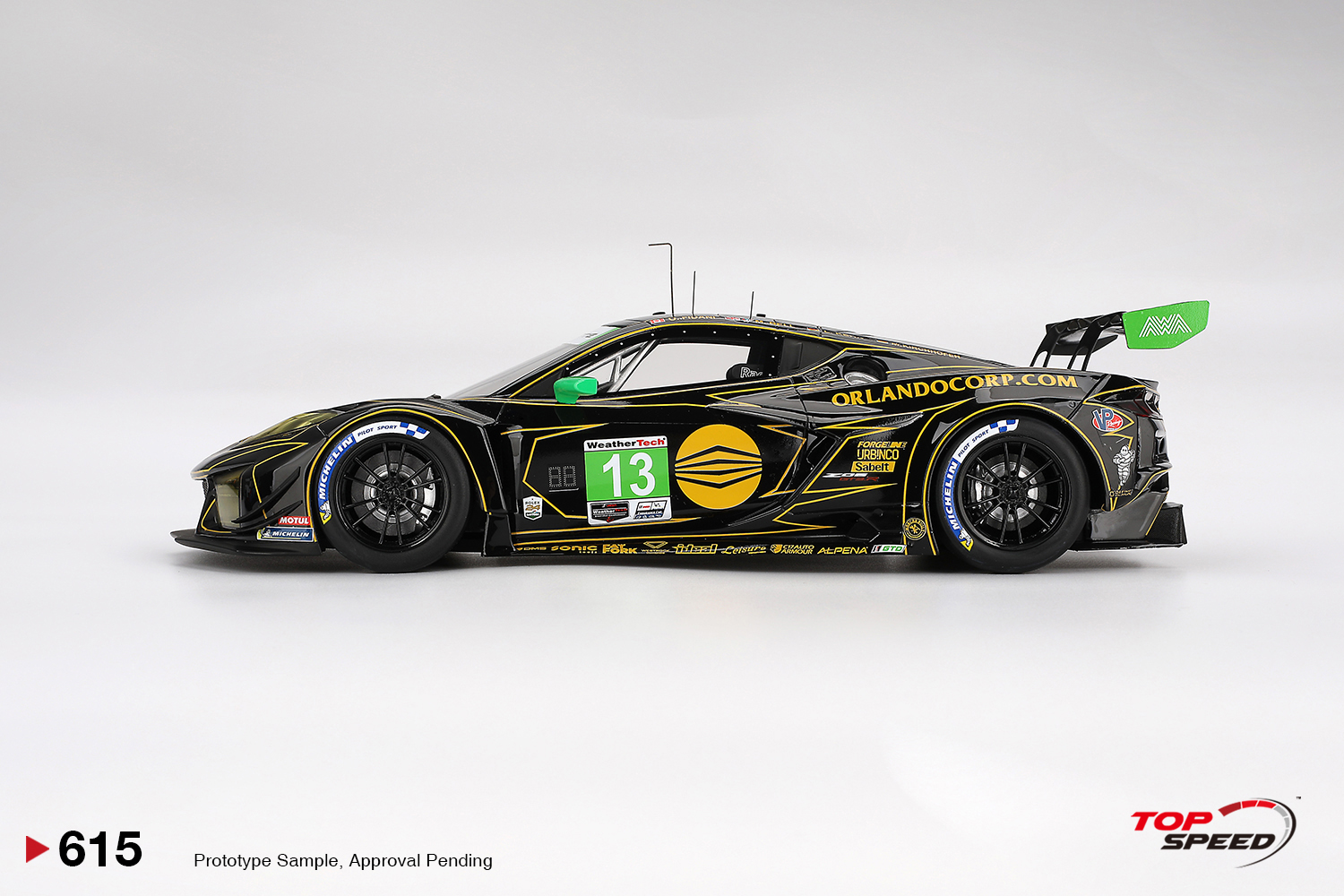 Chevrolet Corvette Z06 GT3.R AWA 2025 IMSA 24Hs Daytona 1:18
