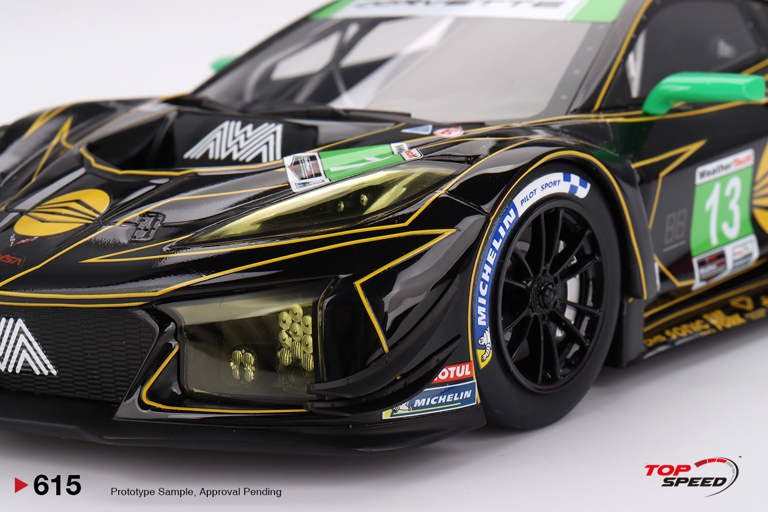 Chevrolet Corvette Z06 GT3.R AWA 2025 IMSA 24Hs Daytona 1:18