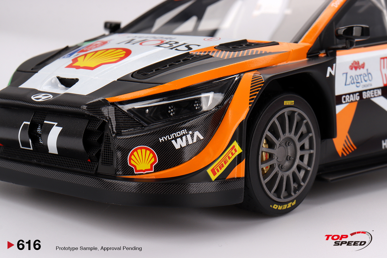 PRÉ-VENDA *** Hyundai i20 N Rally1 2023 Winner Rally Croácia Power