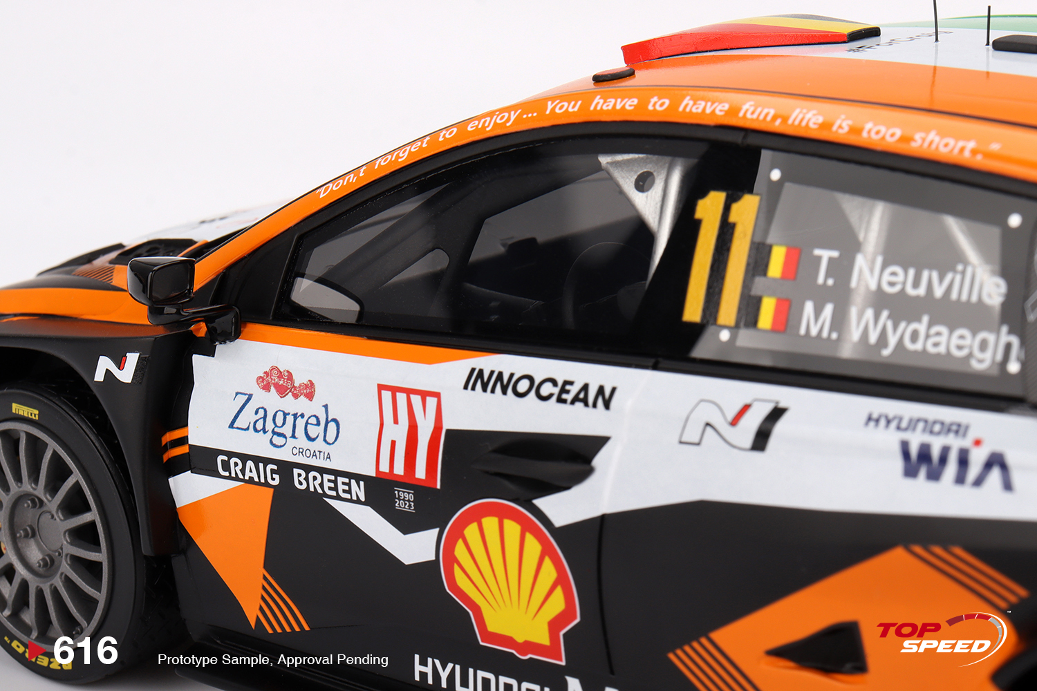 Hyundai i20 N Rally1 2023 Winner Rally Croácia Power Stage 1:18