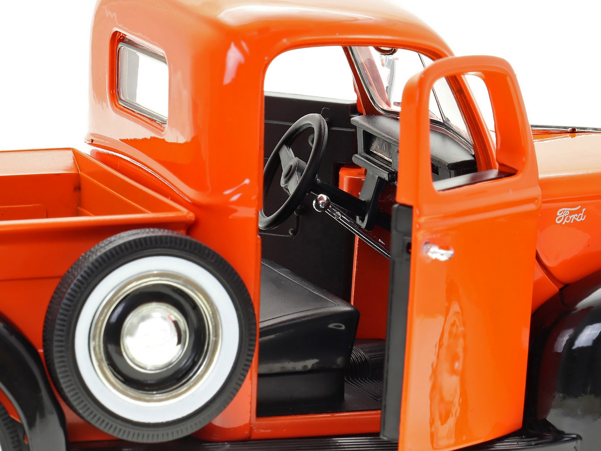 Ford Pick-up 1940 1:18 Motormax Laranja - 20 anos! Loja on-line de