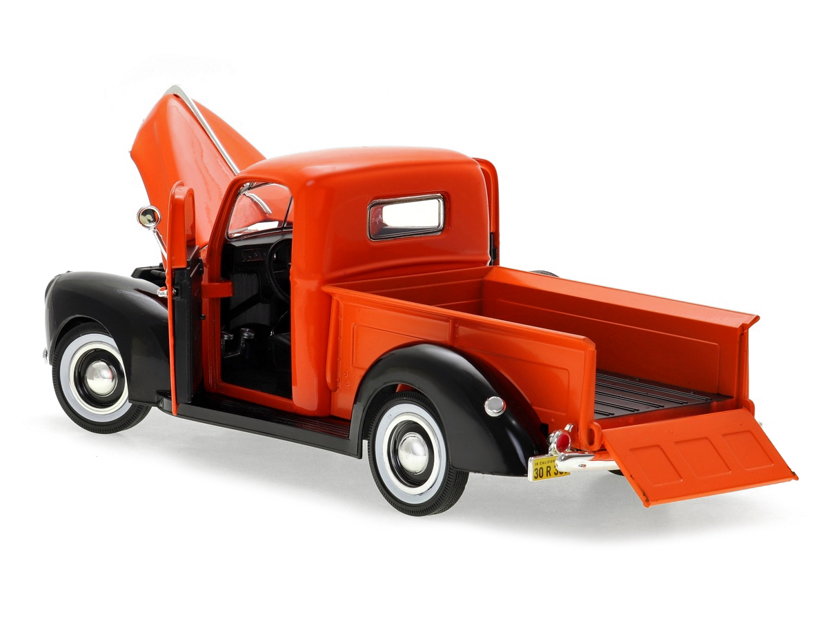 Ford Pick-up 1940 1:18 Motormax Laranja - 20 anos! Loja on-line de