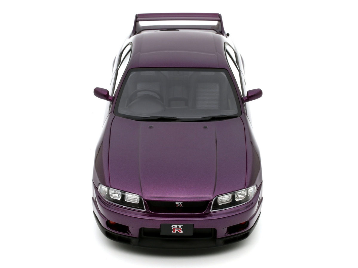 Nissan Skyline GT-R (R33) V-Spec ミニカー PRÉ-VENDA *** Nissan Skyline GT-R R33 V-Spec Midnight Purple 1995