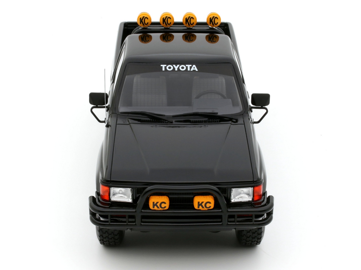 ｈｉｍａｗａｒｉ1/18 トヨタ ハイラックス SR5 ブラック Toyota Hilux SR5 Glossy Black 202 1985 1:18 OttOmobile - 20 anos