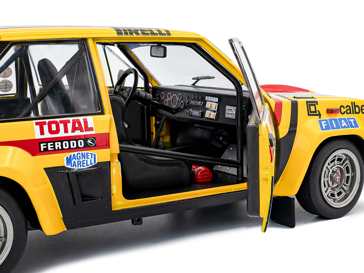 Fiat 131 Abarth Yellow Rallye de Monte-Carlo 1980 1:18 Solido - 20