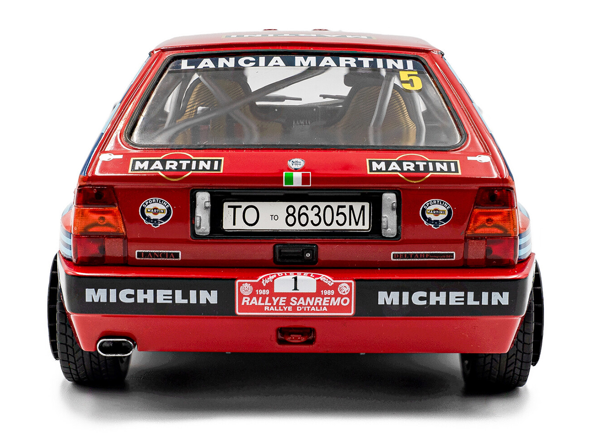 Lancia Delta HF Integrale Rally San Remo 1989 1:18 Solido - 20