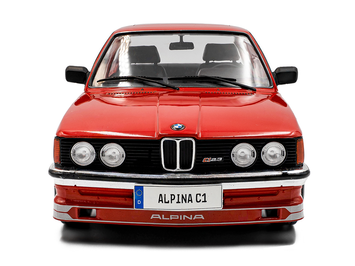 ミニカー BMW_INDEPENDENT BMW Alpina E21 C1 2,3 Red 1980 1:18 Solido Vermelho - 20 anos