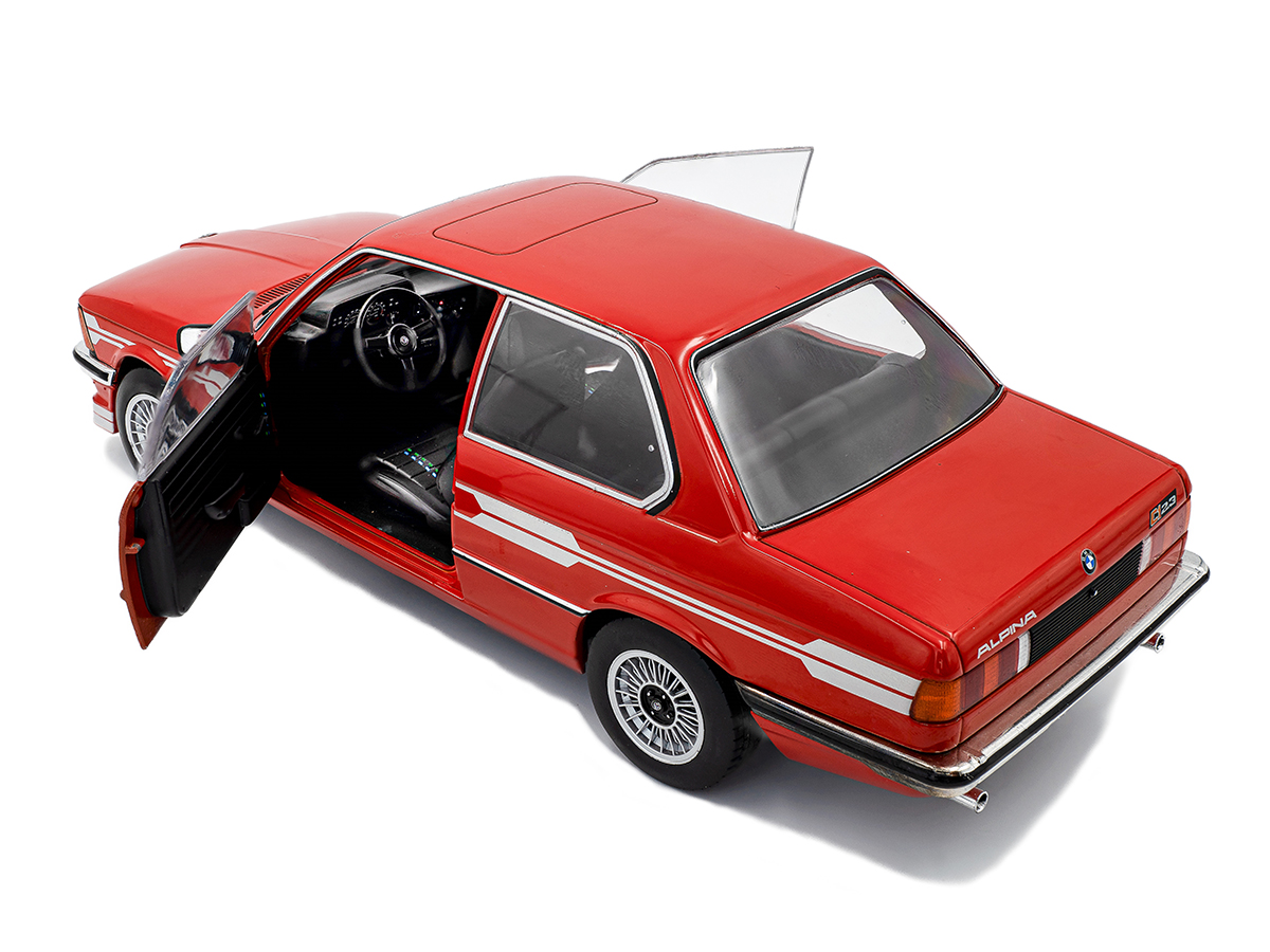BMW Alpina E21 C1 2,3 Red 1980 1:18 Solido Vermelho - 20 anos