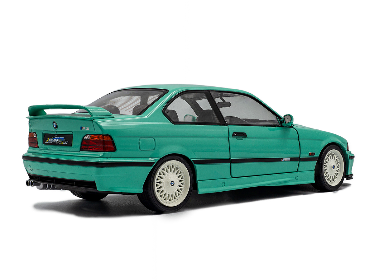 PRÉ-VENDA *** BMW E36 M3 Coupe Solido Works 1991 1:18 Solido Verde