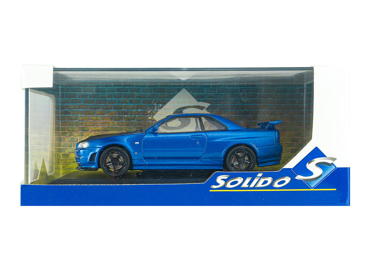 PRÉ-VENDA *** Nissan Skyline GT-R (R34) Z-Tune 1998 1:43 Solido