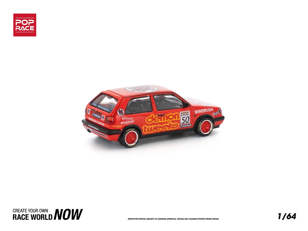 Volkswagen Golf GTI MKII Team Demon Tweeks BTCC 1988 1:64 POP RACE