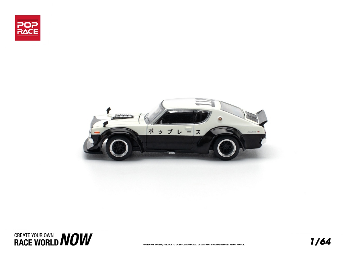 Nissan Skyline GT-R V8 Drift (Kenmeri) NPA Style 1:64 POP RACE