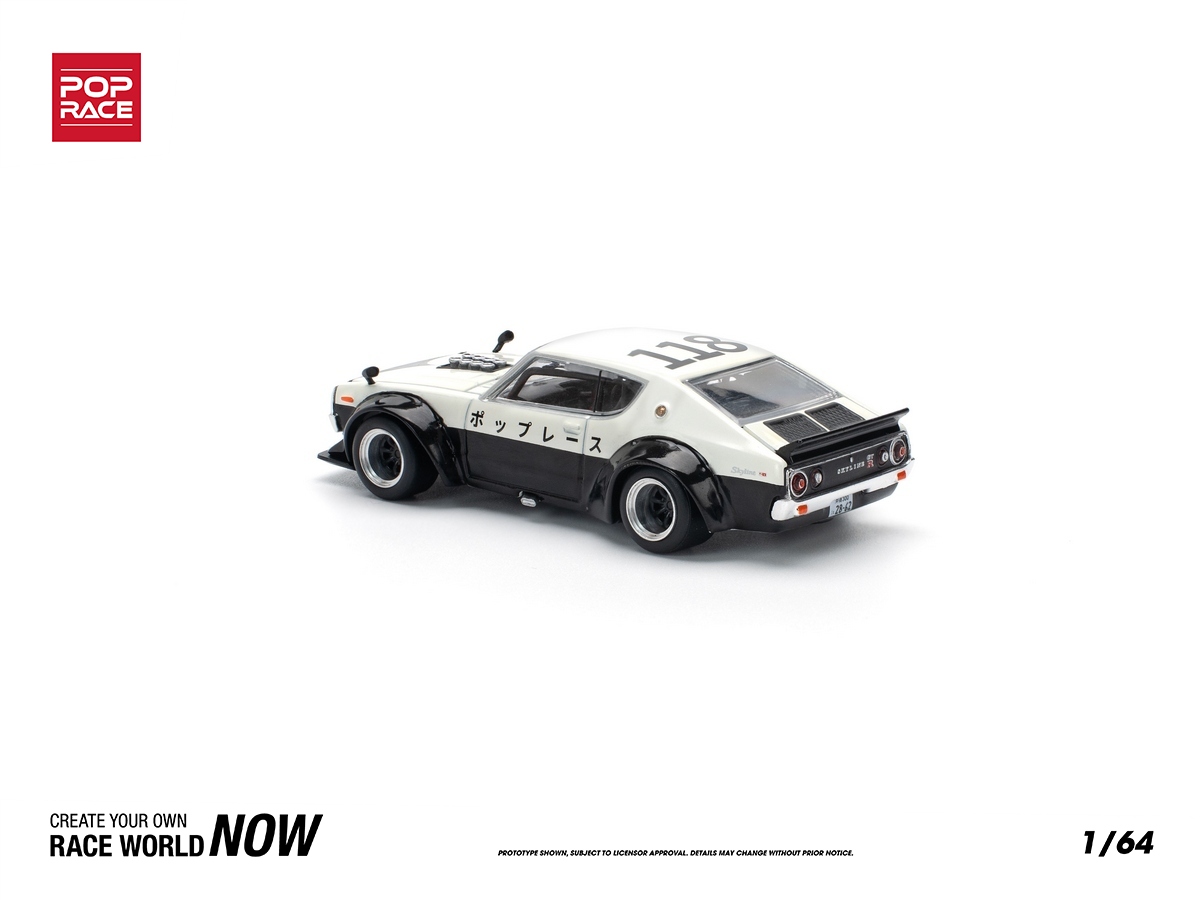 Nissan Skyline GT-R V8 Drift (Kenmeri) NPA Style 1:64 POP RACE