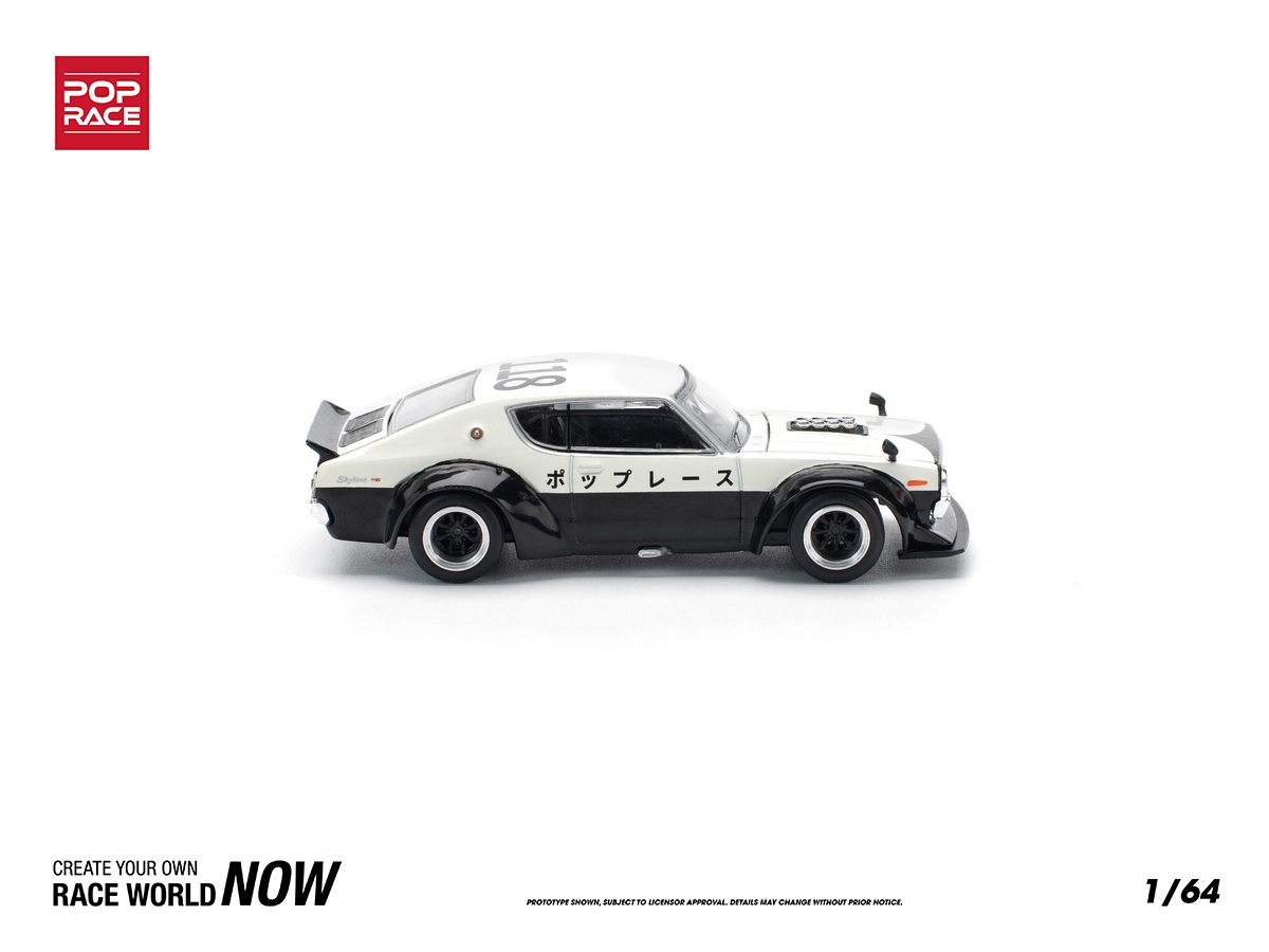 Nissan Skyline GT-R V8 Drift (Kenmeri) NPA Style 1:64 POP RACE
