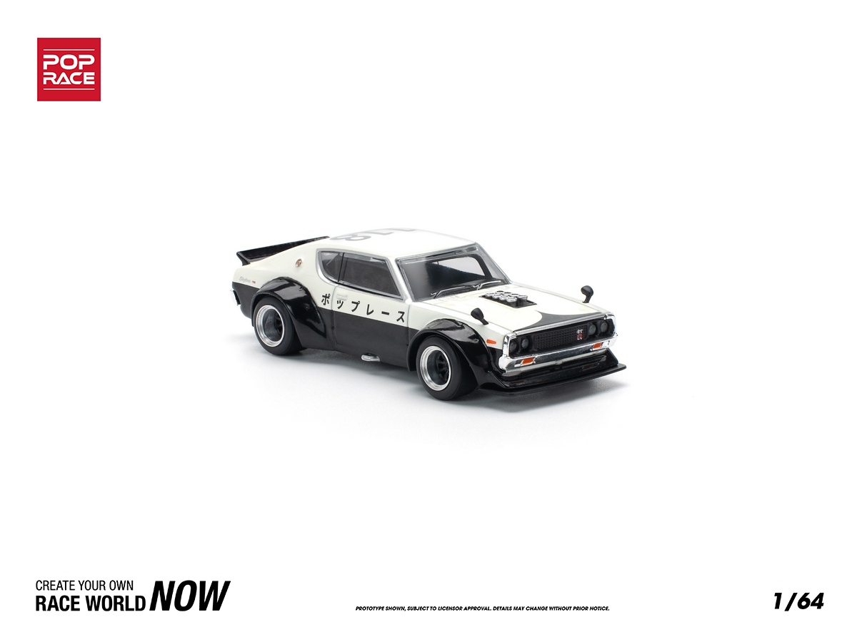 Nissan Skyline GT-R V8 Drift (Kenmeri) NPA Style 1:64 POP RACE