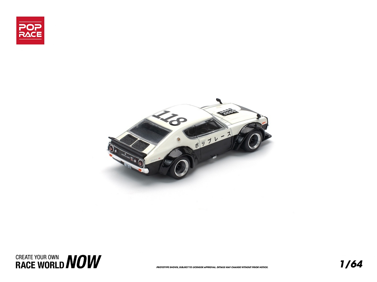 Nissan Skyline GT-R V8 Drift (Kenmeri) NPA Style 1:64 POP RACE