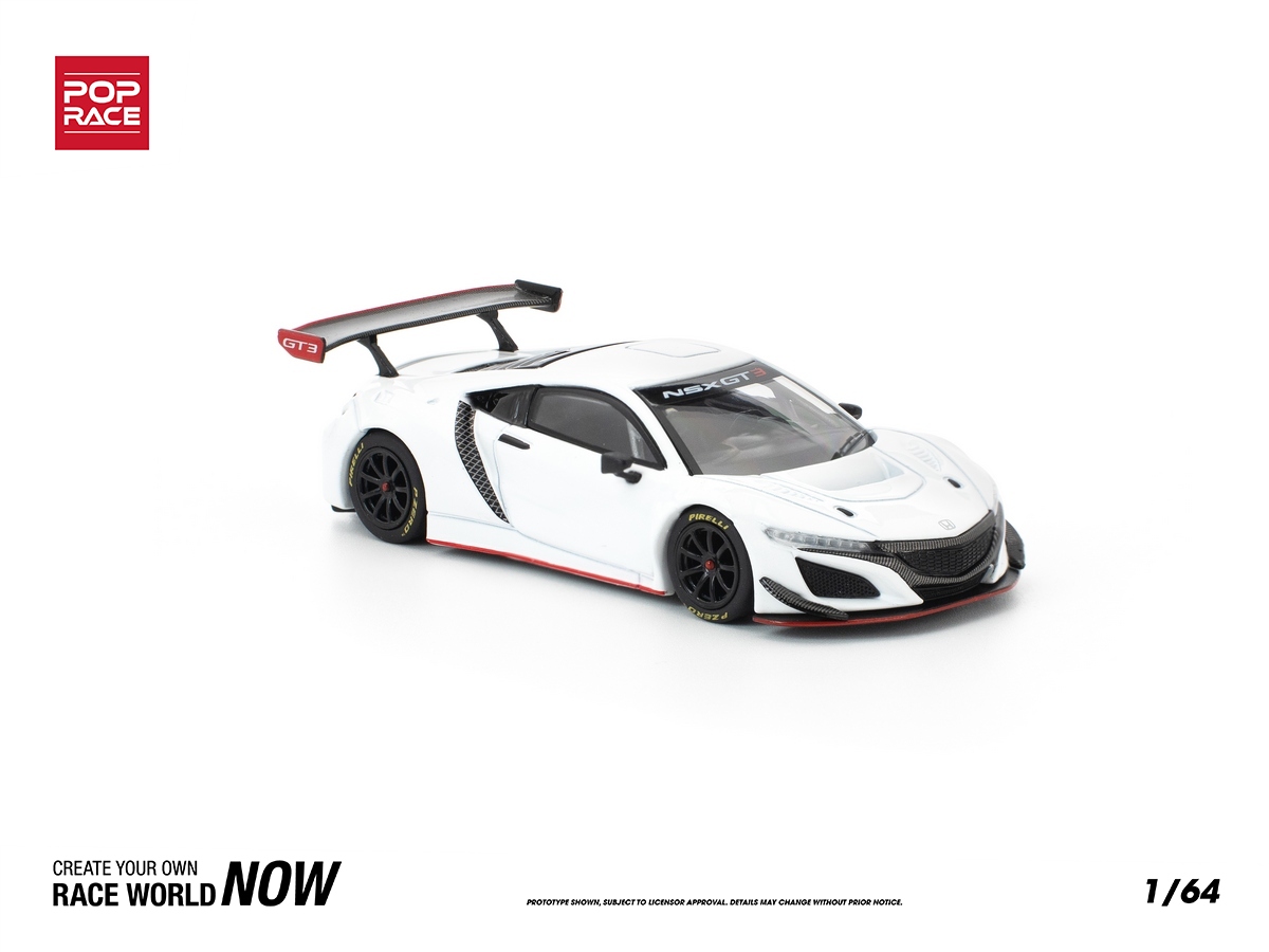 ポップレース NSX GT3 ＆ ターマックワーク ポルシェ 4台セット Honda NSX GT3 EVO22 1:64 POP RACE Branco - 20 anos! Loja on-line