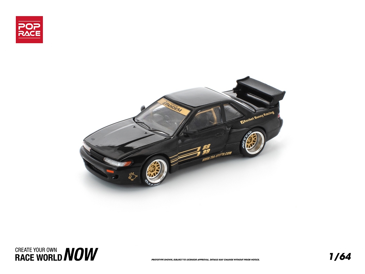 PRÉ-VENDA *** Nissan Silvia S13 Pandem Body Kit Rocket Bunny 1:64