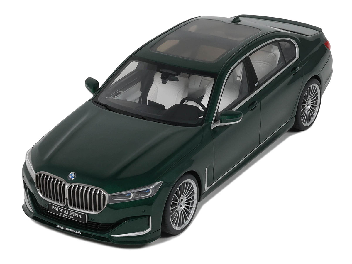 ミニカー GT Sprit 1/18  ALPINA B7 BMW Alpina B7 2022 1:18 GT Spirit Verde - 20 anos! Loja on-line de
