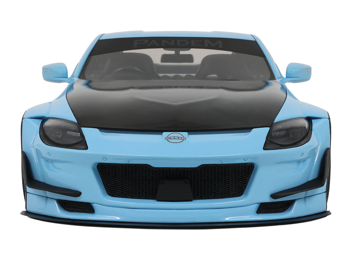 Nissan Fairlady Z Pandem Body Kit 2025 1:18 GT Spirit Azul - 20