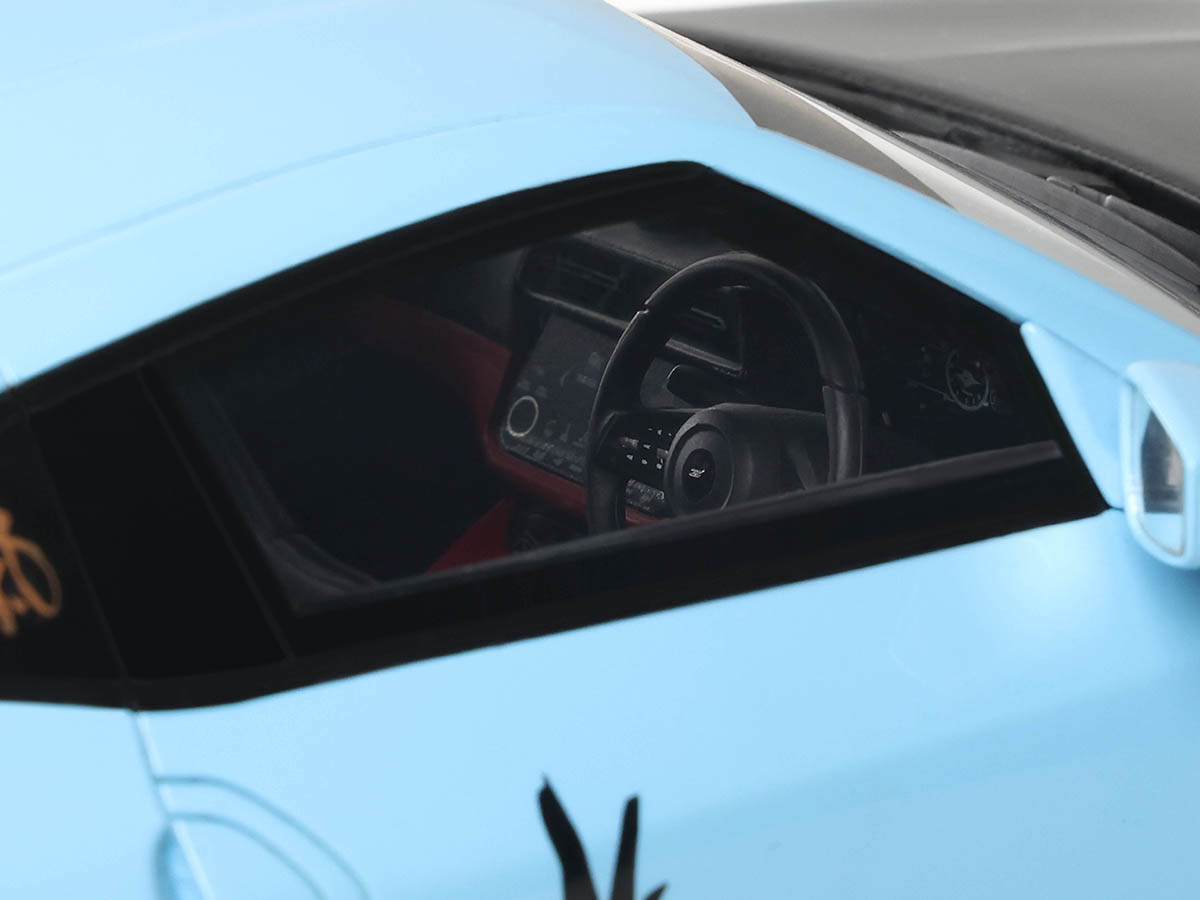 Nissan Fairlady Z Pandem Body Kit 2025 1:18 GT Spirit Azul - 20
