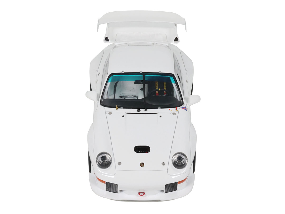 Porsche 911 [993] GT2 EVO 1995 1:18 GT Spirit Branco - 20 anos