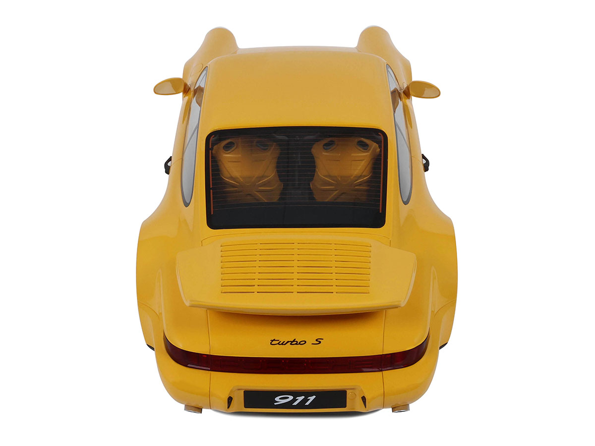 Porsche 911 [964] Turbo S 1994 1:8 GT Spirit Amarelo - 20 anos
