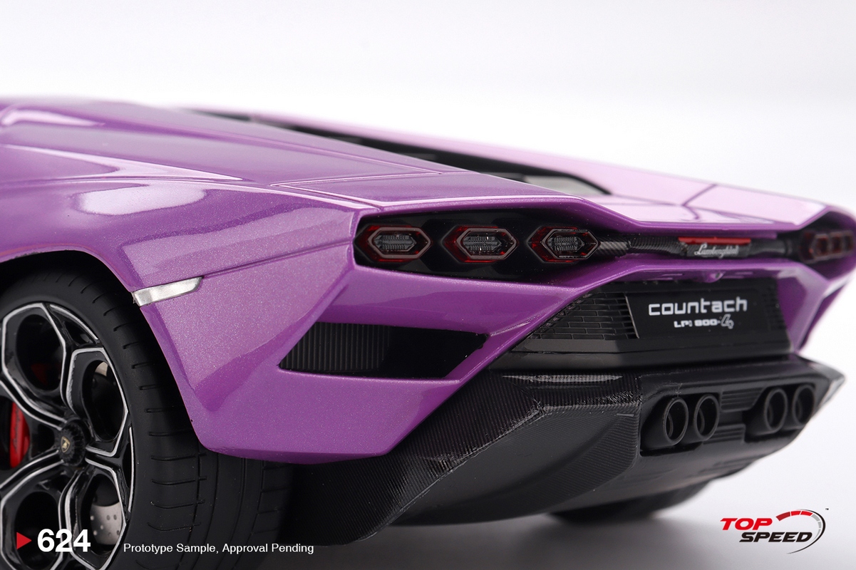Lamborghini LPI 800-4 Viola 30th 1:18 TopSpeed - 20 anos! Loja on