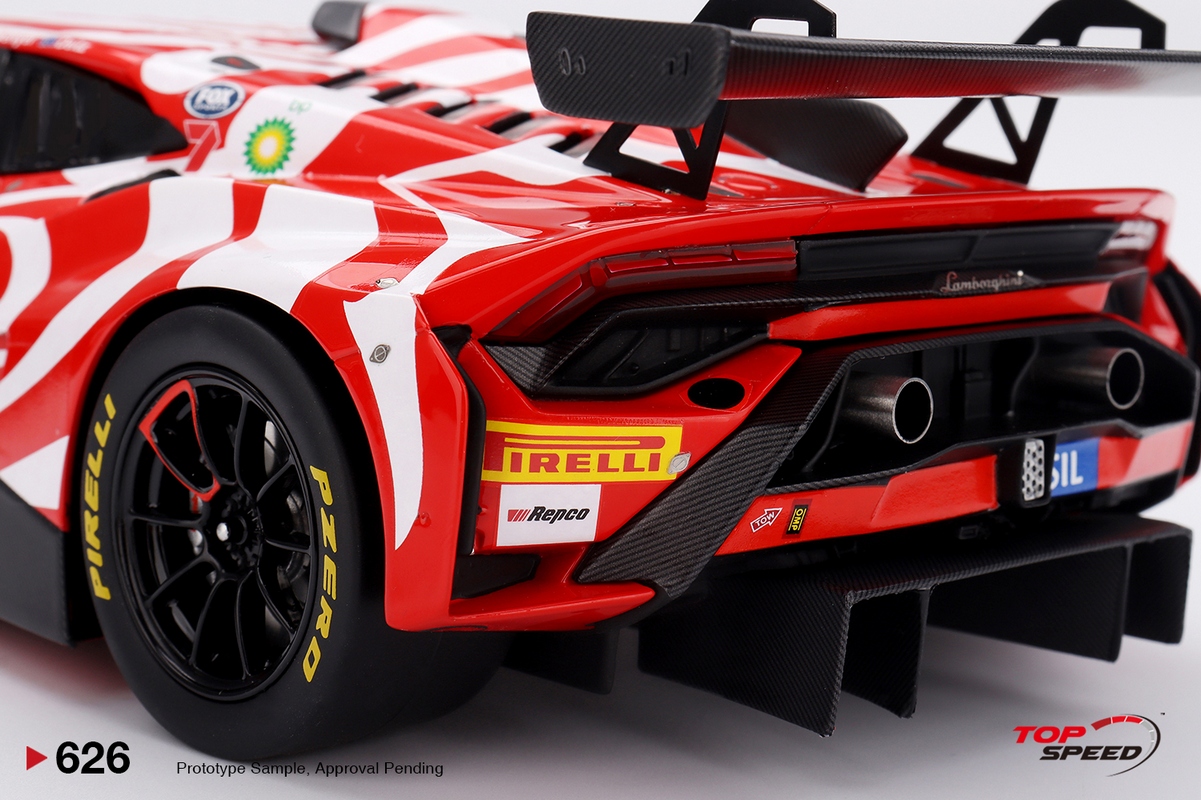 Lamborghini Huracan GT3 EVO2 Wall Racing 2024 12 Hs Bathurst 1:18