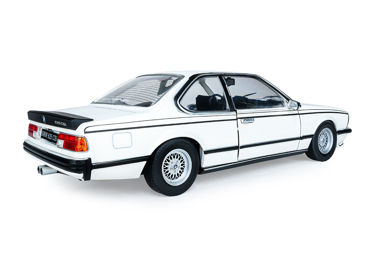 BMW Hartge 635 CSI (E24) White 1984 1:18 Solido - 20 anos! Loja on