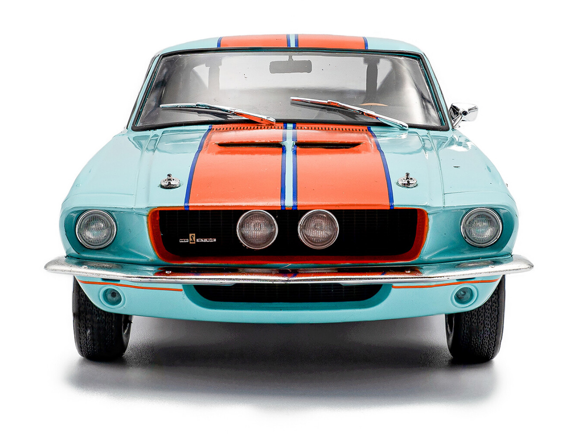 Shelby GT500 Gulf Racing Tribute 1967 1:18 Solido - 20 anos! Loja