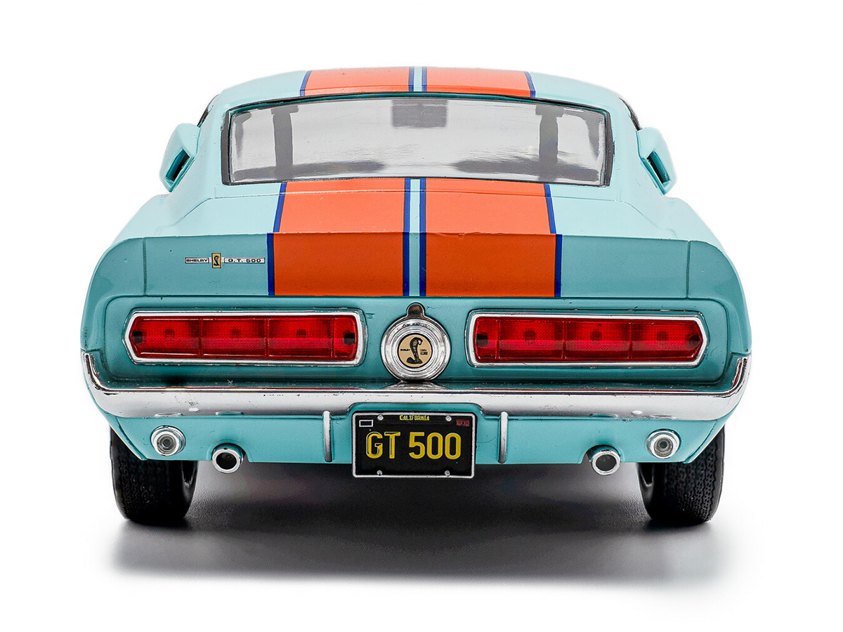Shelby GT500 Gulf Racing Tribute 1967 1:18 Solido - 20 anos! Loja