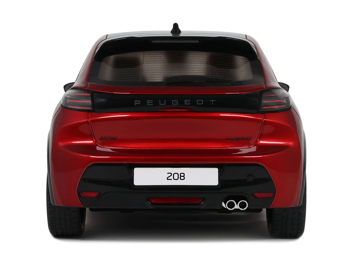 Peugeot 208 GT Hybrid 2024 1:18 OttOmobile Vermelho - 20 anos