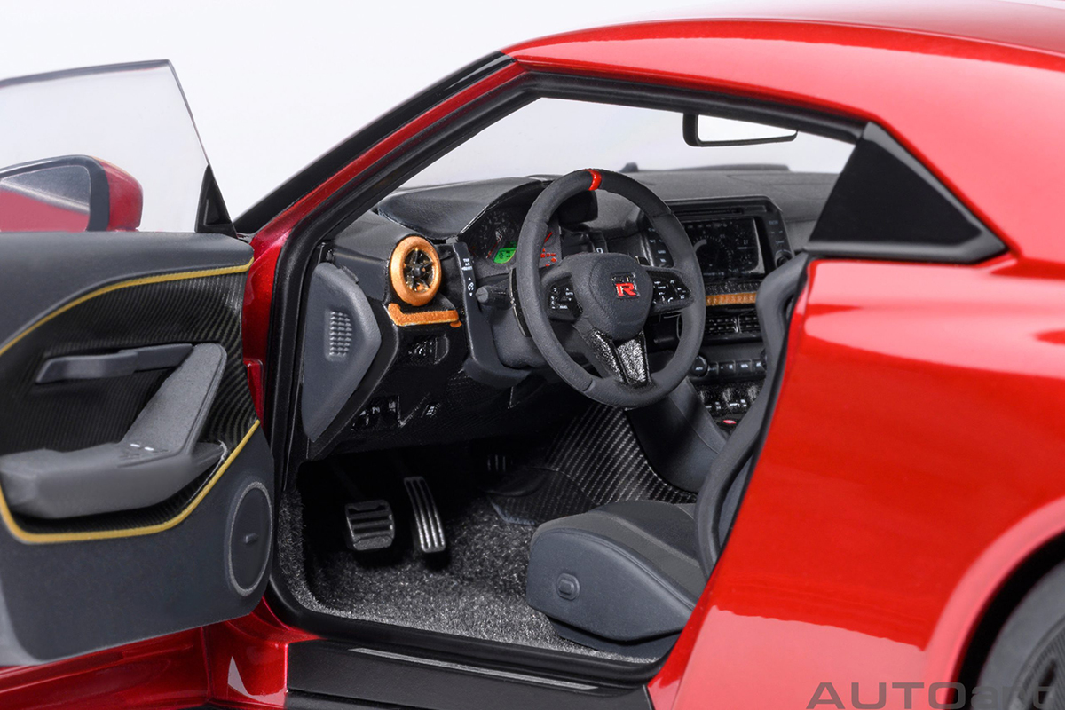 Nissan GT-R50 by ITALDESIGN 1:18 Autoart Vermelho - 20 anos! Loja