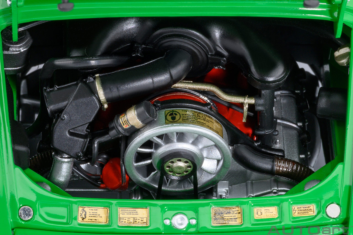 Porsche 911 Carrera 2.7 RS 1:18 Autoart Verde - 20 anos! Loja on