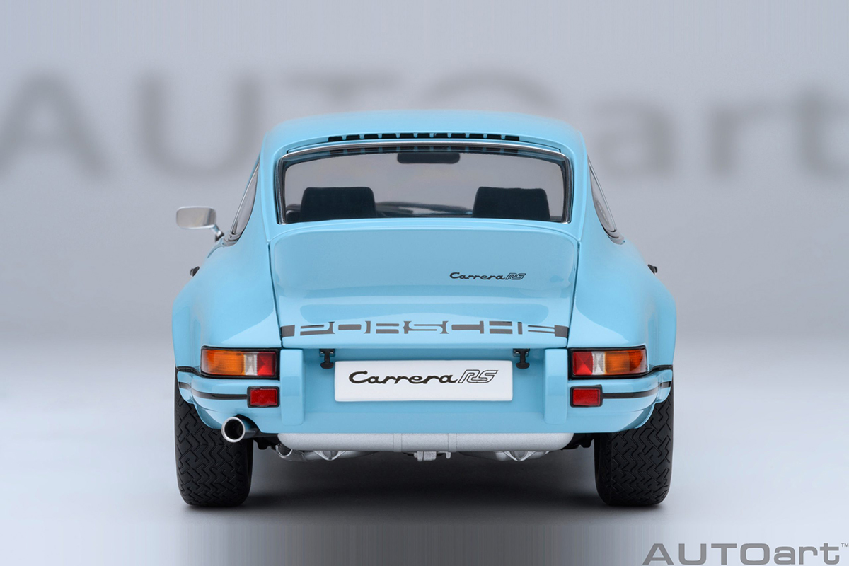 Porsche 911 Carrera 2.7 RS 1:18 Autoart Azul - 19 anos! Loja on