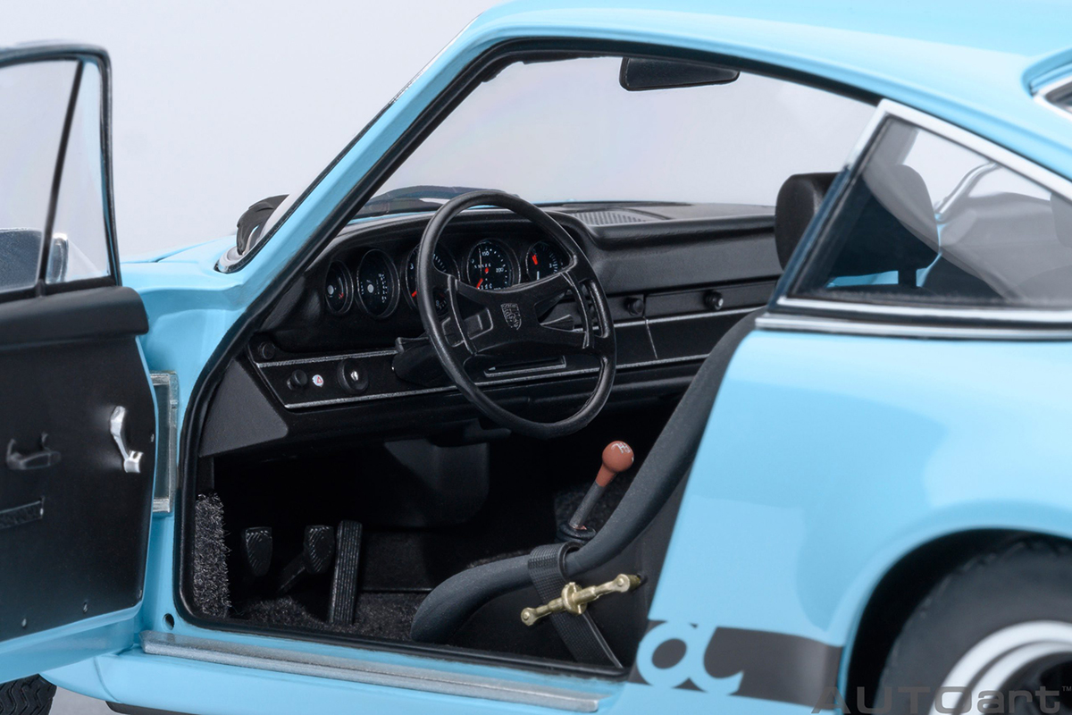 Porsche 911 Carrera 2.7 RS 1:18 Autoart Azul - 19 anos! Loja on