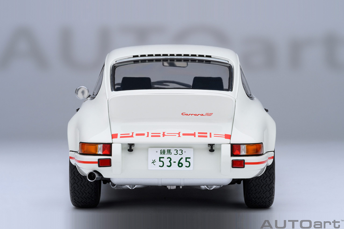 Porsche 911 Carrera 2.7 RS Circuit Wolf 1:18 Autoart Branco - 20