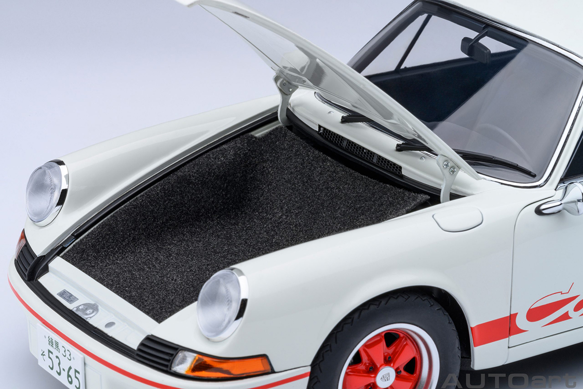 Porsche 911 Carrera 2.7 RS Circuit Wolf 1:18 Autoart Branco - 20