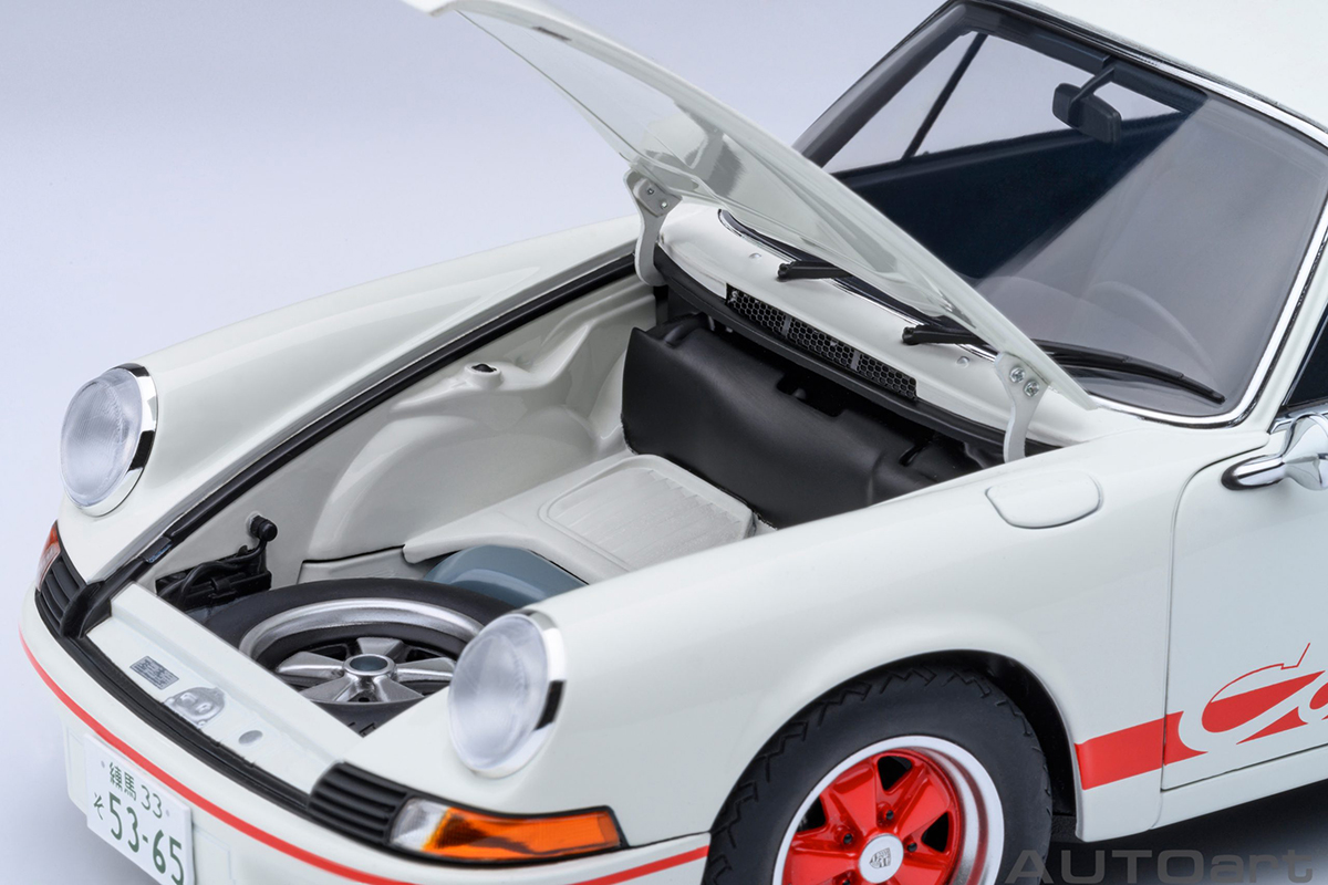 Porsche 911 Carrera 2.7 RS Circuit Wolf 1:18 Autoart Branco - 20