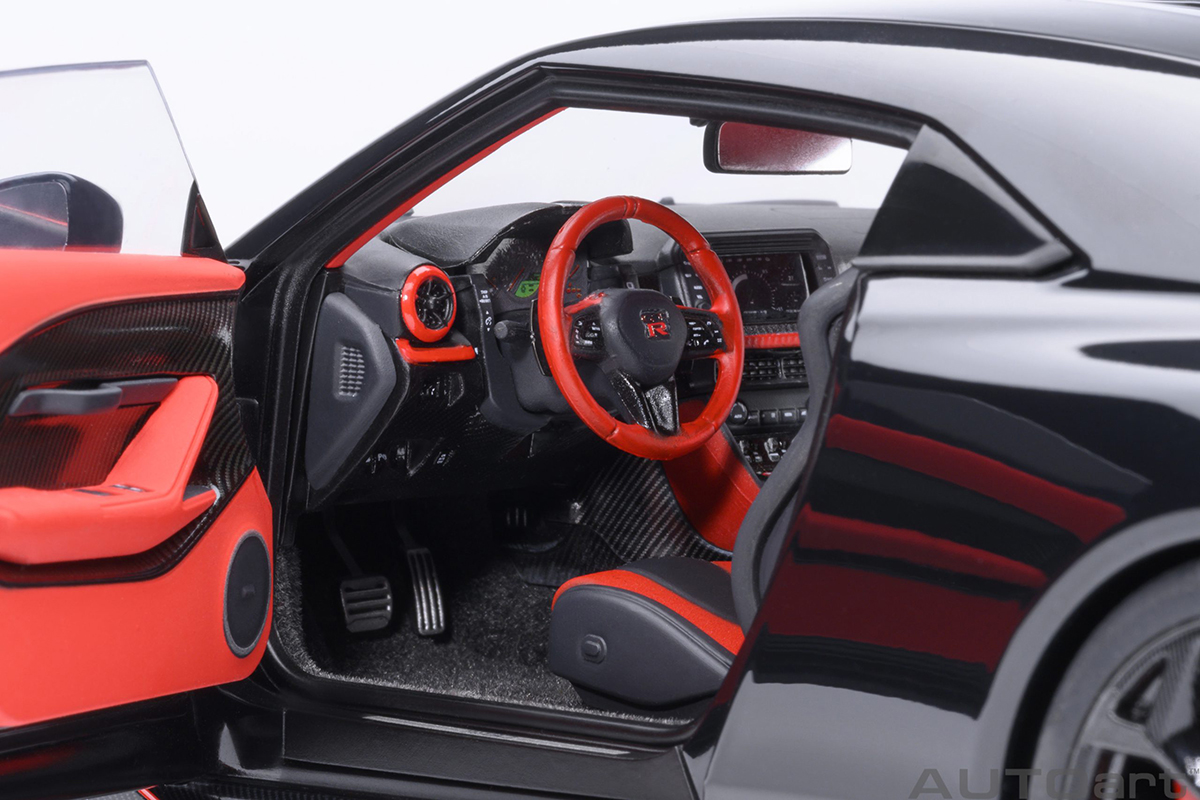 Nissan GT-R50 by ITALDESIGN 1:18 Autoart Preto - 20 anos! Loja on