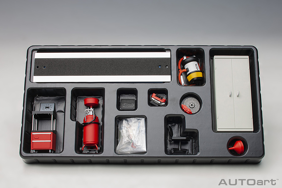 ★ Garage Art Kit Set Garage Autoart 1:18 (Versão 2) - 20 anos! Loja on-line de