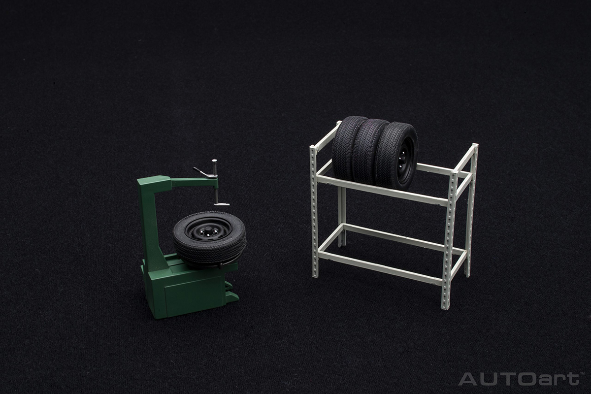 Kit Set Garage Autoart 1:18 (Versão 2) - 20 anos! Loja on-line de